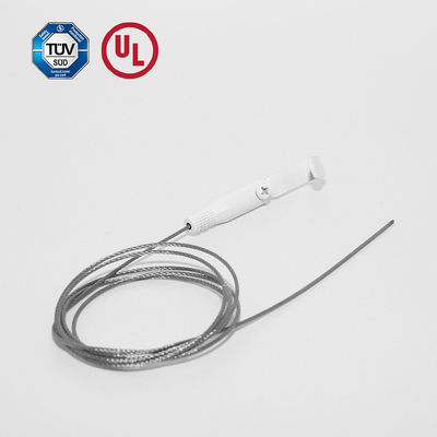 J Hook Cable Gripper με λευκή ζωγραφική Cusomized Lieging Accessory με Safety Cap