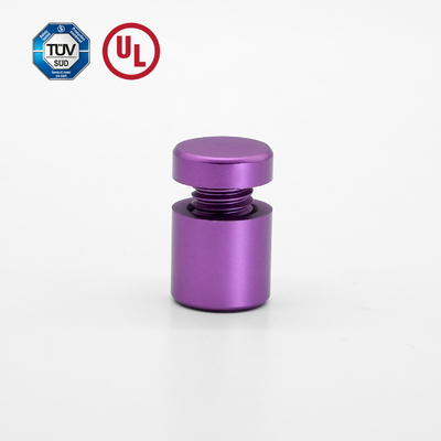 Αλουμινίου Purple Σημείωση αντισταθμιστικό ρυθμιζόμενο για ακρυλικό πάνελ / γρασίδι