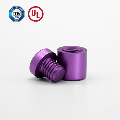 Αλουμινίου Purple Σημείωση αντισταθμιστικό ρυθμιζόμενο για ακρυλικό πάνελ / γρασίδι