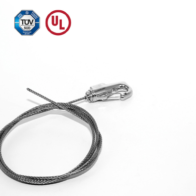 Κρατητής καλωδίων από χαλκό με αυτοκλείδωμα ελαφρύ γάντζο ρυθμιζόμενο κρατητήρα καλωδίων