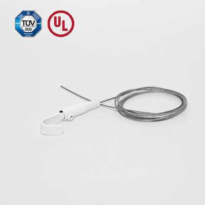 J Hook Cable Gripper με λευκή ζωγραφική Cusomized Lieging Accessory με Safety Cap